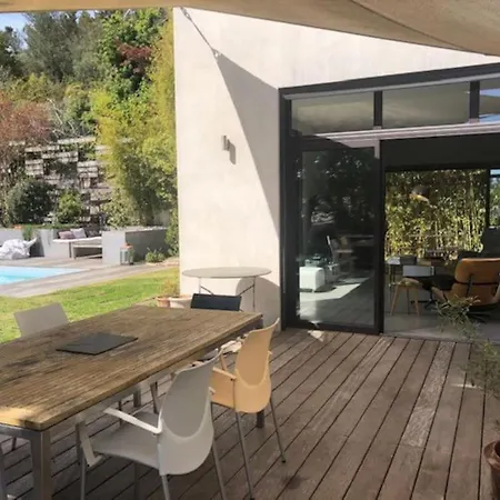 מלון Maison D'architecte Entre Nimes Et Montpellier